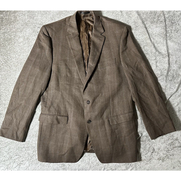 Lauren Ralph Lauren Blazer Mens 42R Brown Two Button Blazer Lord & Taylor Sport - Picture 1 of 10